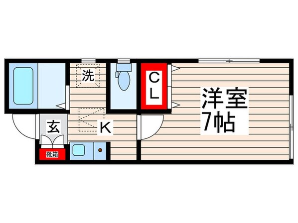 カ－サ島田の物件間取画像